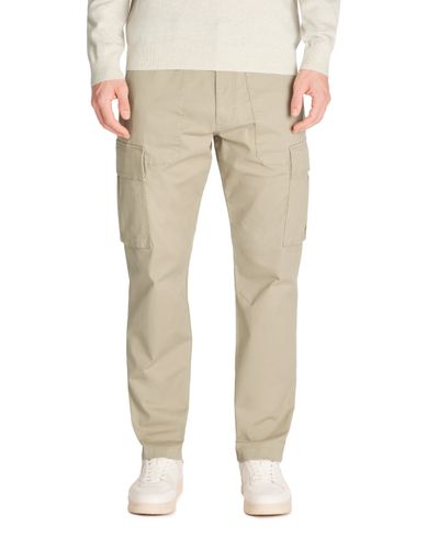 Pantalon cargo straight en coton stretch - camaieu - Modalova