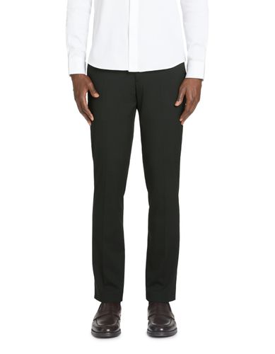 Pantalon de costume slim stretch - vert foncé - camaieu - Modalova