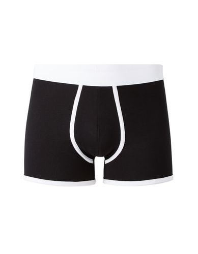 Boxer uni - noir - camaieu - Modalova