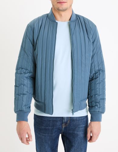 Bomber doudoune - bleu - camaieu - Modalova