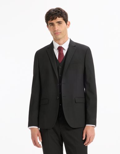 Veste de costume slim stretch - camaieu - Modalova