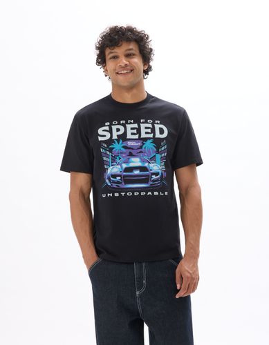 Fast & Furious - T-shirt noir - camaieu - Modalova