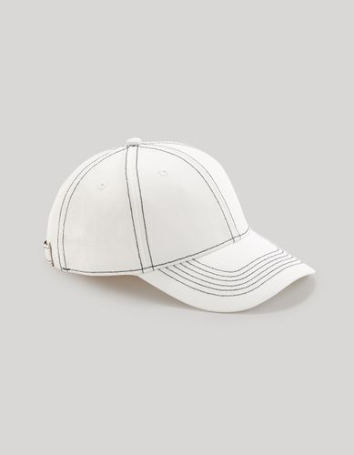 Casquette 100% coton - blanc - camaieu - Modalova