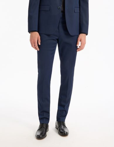 Pantalon de costume extra slim stretch - camaieu - Modalova