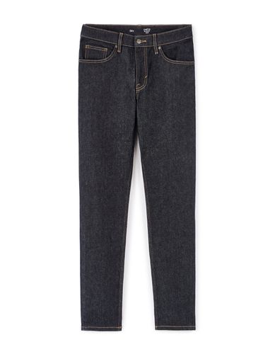 Jean slim coton stretch C25 - marine - camaieu - Modalova