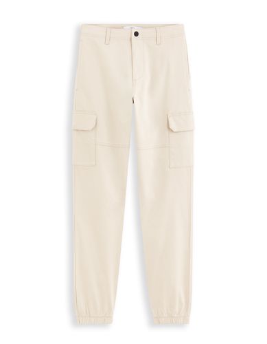 Pantalon cargo slim - beige - camaieu - Modalova