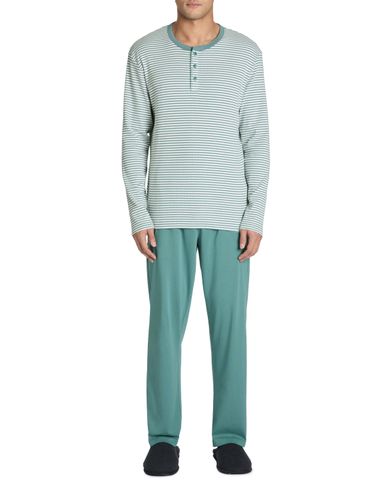 Pyjama long 100% coton stretch - camaieu - Modalova