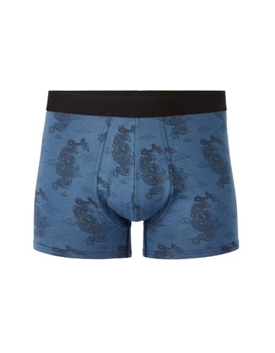 Caleçons boxer à motifs - bleu - camaieu - Modalova