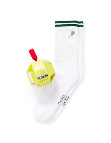 Coffret chaussettes balle de tennis - camaieu - Modalova