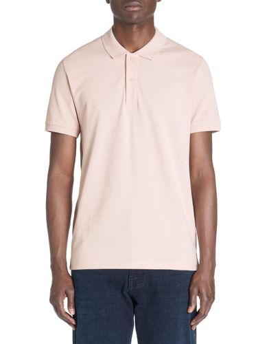 Polo piqué regular 100% coton - rose - camaieu - Modalova