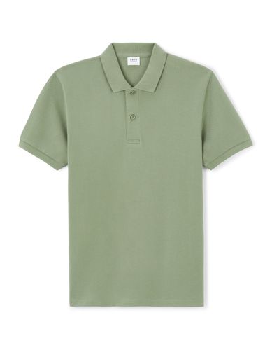 Polo piqué straight 100% coton - camaieu - Modalova