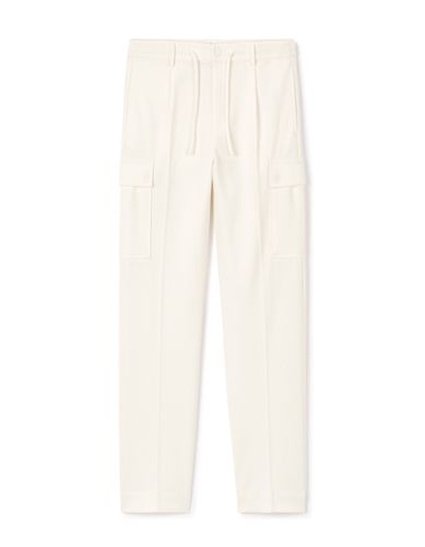 Pantalon cargo straight coton stretch - camaieu - Modalova