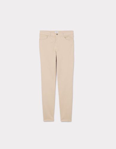 Pantalon slim ultrastretch - beige - camaieu - Modalova