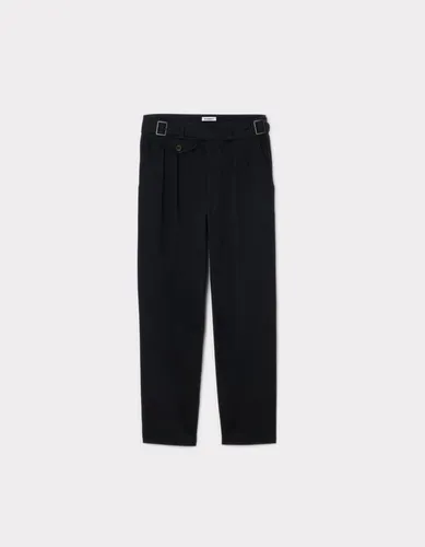 Pantalon coupe carotte à plis - camaieu - Modalova