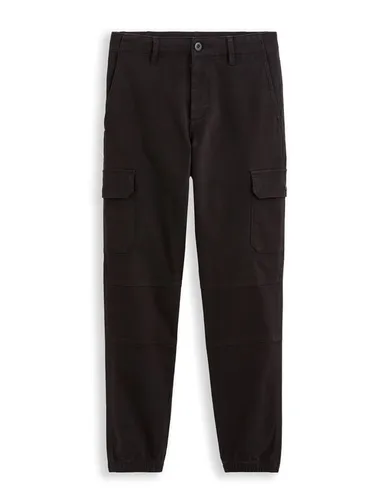 Pantalon cargo slim - noir - camaieu - Modalova