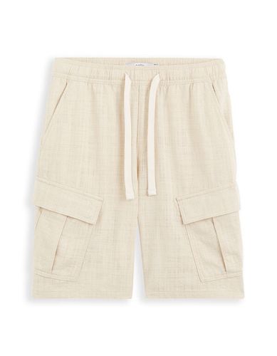 Bermuda cargo en coton - beige - celio - Modalova