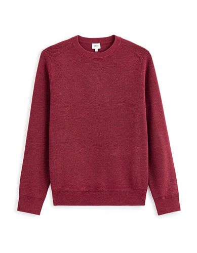 Pull col rond - rouge - celio - Modalova