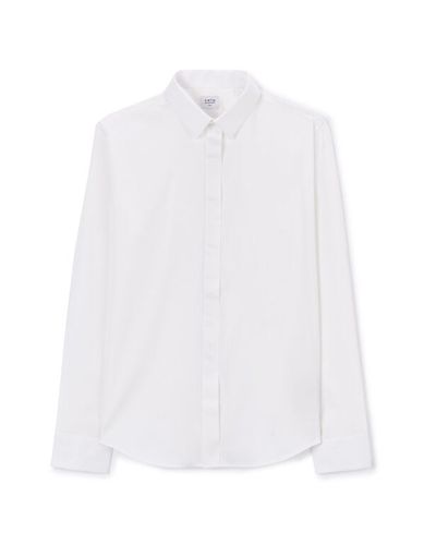 Chemise slim en coton stretch - camaieu - Modalova