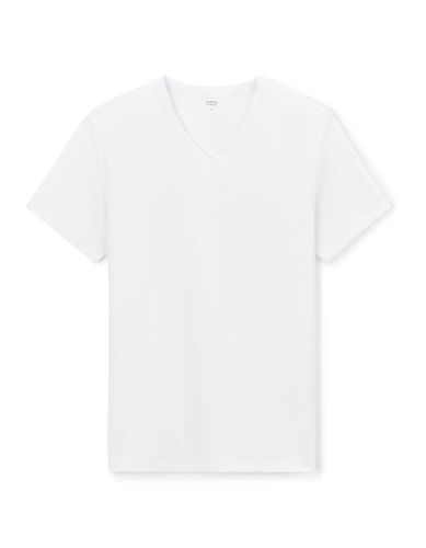 T-shirt slim col V en coton stretch - celio - Modalova