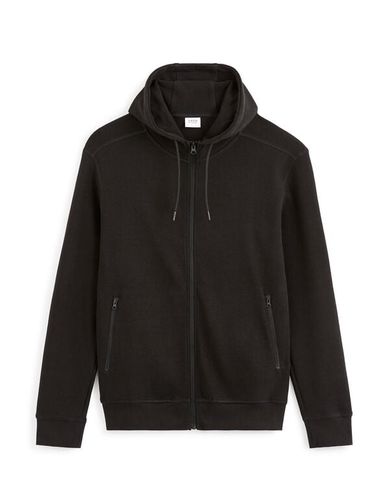 Sweat à capuche zippé - noir - camaieu - Modalova