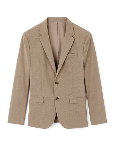 Veste de costume slim - taupe - celio - Modalova