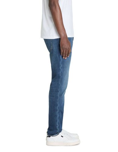 Jean slim coton stretch C25 - bleu - camaieu - Modalova