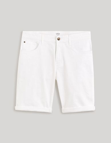 Short en jean coton élasthanne - celio - Modalova