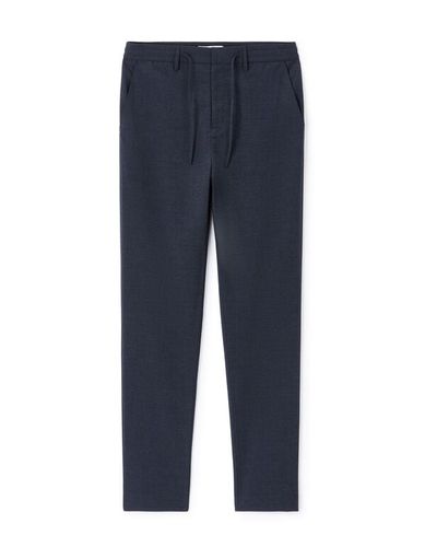 Pantalon slim - marine - celio - Modalova