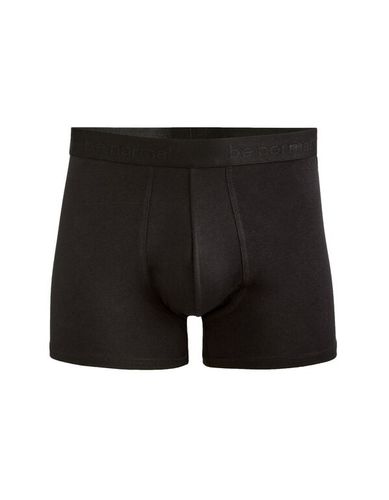 Boxer en coton stretch uni - noir - celio - Modalova