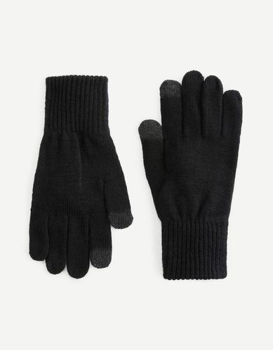 Gants tactiles - noir - celio - Modalova