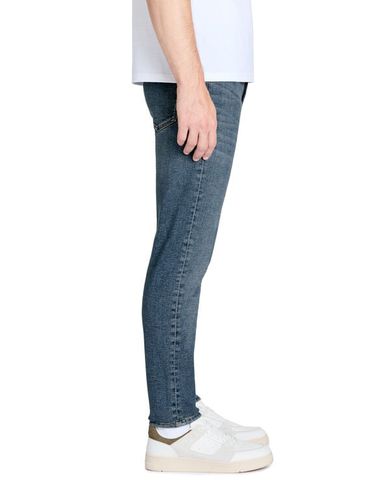 Jean slim coton stretch C15 3 longueurs - bleu - celio - Modalova