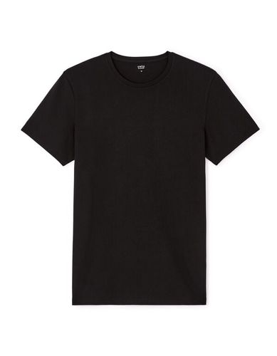 T-shirt slim col rond en coton stretch - celio - Modalova