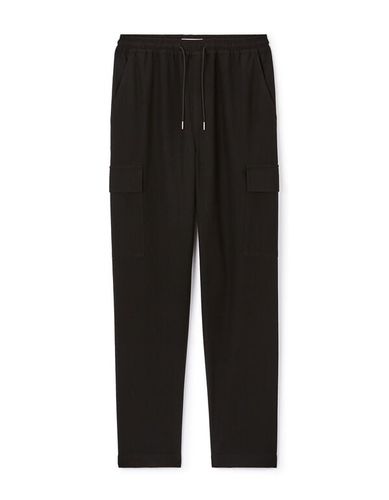 Pantalon cargo jogger - noir - camaieu - Modalova