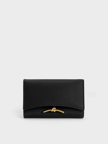 Charles & Keith - Portefeuille avec rabat et détails métalliques Huxley - Charles & Keith - Modalova