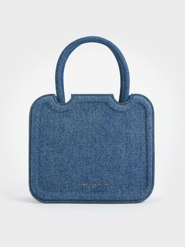 Charles & Keith - Sac cabas sculptural en denim Perline - Charles & Keith - Modalova