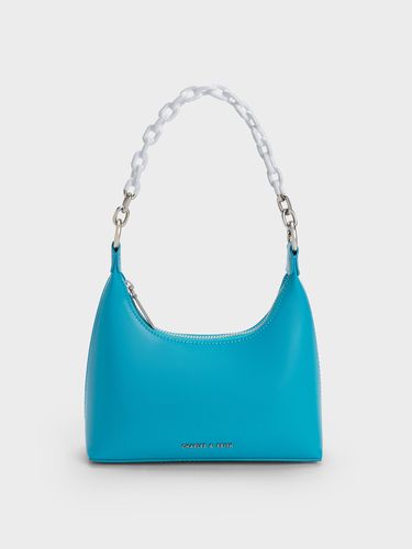 Charles & Keith - Sac porté épaule à poignée en chaîne Koi - Charles & Keith - Modalova