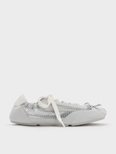 Charles & Keith - Baskets en maille à nœud froncé Cece - Charles & Keith - Modalova