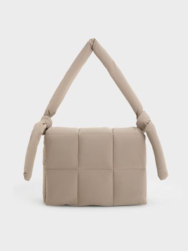 Charles & Keith - Sac bandoulière bouffant matelassé en nylon Errya - Charles & Keith - Modalova