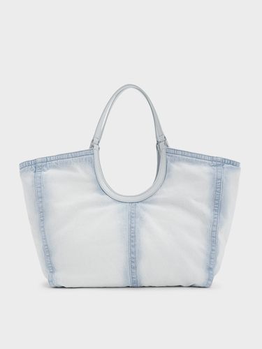 Charles & Keith - Sac cabas en denim délavé Ivette - Charles & Keith - Modalova