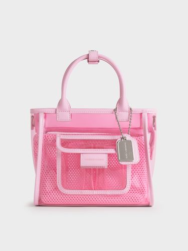 Charles & Keith - Sac cabas transparent en maille Norah - Charles & Keith - Modalova