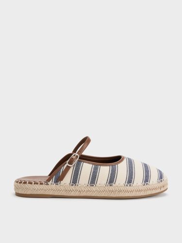 Charles & Keith - Mules espadrilles Mary Jane rayées - Charles & Keith - Modalova