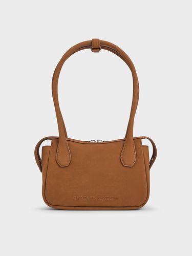 Charles & Keith - Sac à main allongé texturé Bosie - Charles & Keith - Modalova