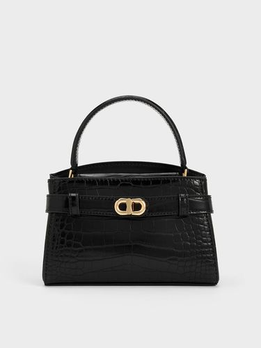 Charles & Keith - Sac à main effet croco Aubrielle - Charles & Keith - Modalova