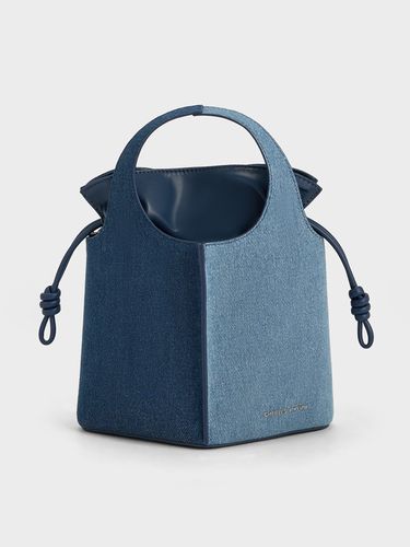 Charles & Keith - Sac seau en denim Arlys - Charles & Keith - Modalova