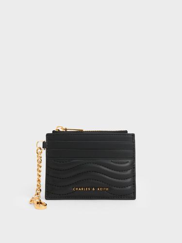 Charles & Keith - Porte-cartes à surpiqûres et fermeture éclair Aubrielle - Charles & Keith - Modalova
