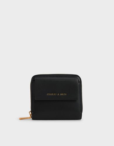 Charles & Keith - Petit porte-monnaie à rabat et fermeture éclair - Charles & Keith - Modalova