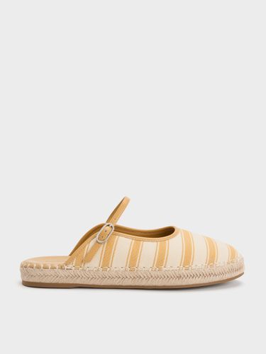 Charles & Keith - Mules espadrilles Mary Jane rayées - Charles & Keith - Modalova