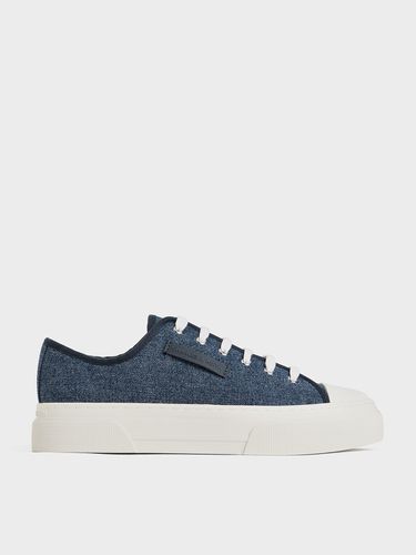 Charles & Keith - Baskets basses en denim Kay - Charles & Keith - Modalova