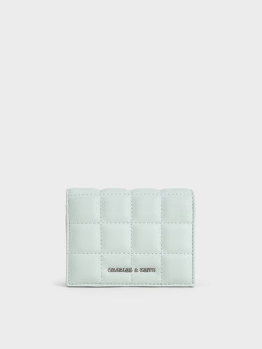 Charles & Keith - Portefeuille carré matelassé à poignée chaîne - Charles & Keith - Modalova