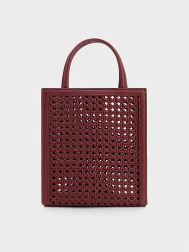 Charles & Keith - Sac cabas tissé à double poignée - Charles & Keith - Modalova